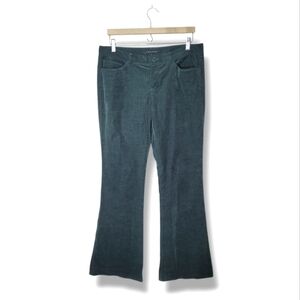 Vintage Y2K Theory Corduroy Pants Size 12 Low Rise Flare USA Made